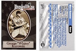 Whitey Kurowski Commemorative Regional Minor League Baseball Card-St. Louis Cardinals