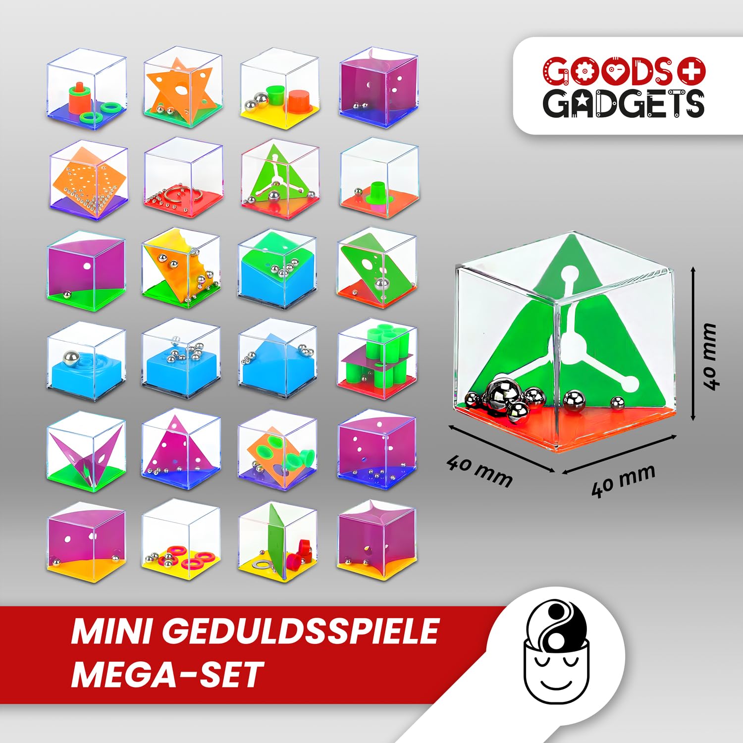 Towary i gadżety mini puzzle mega zestaw z 24 grami w piłkę, gry zręcznościowe, torba imprezowa