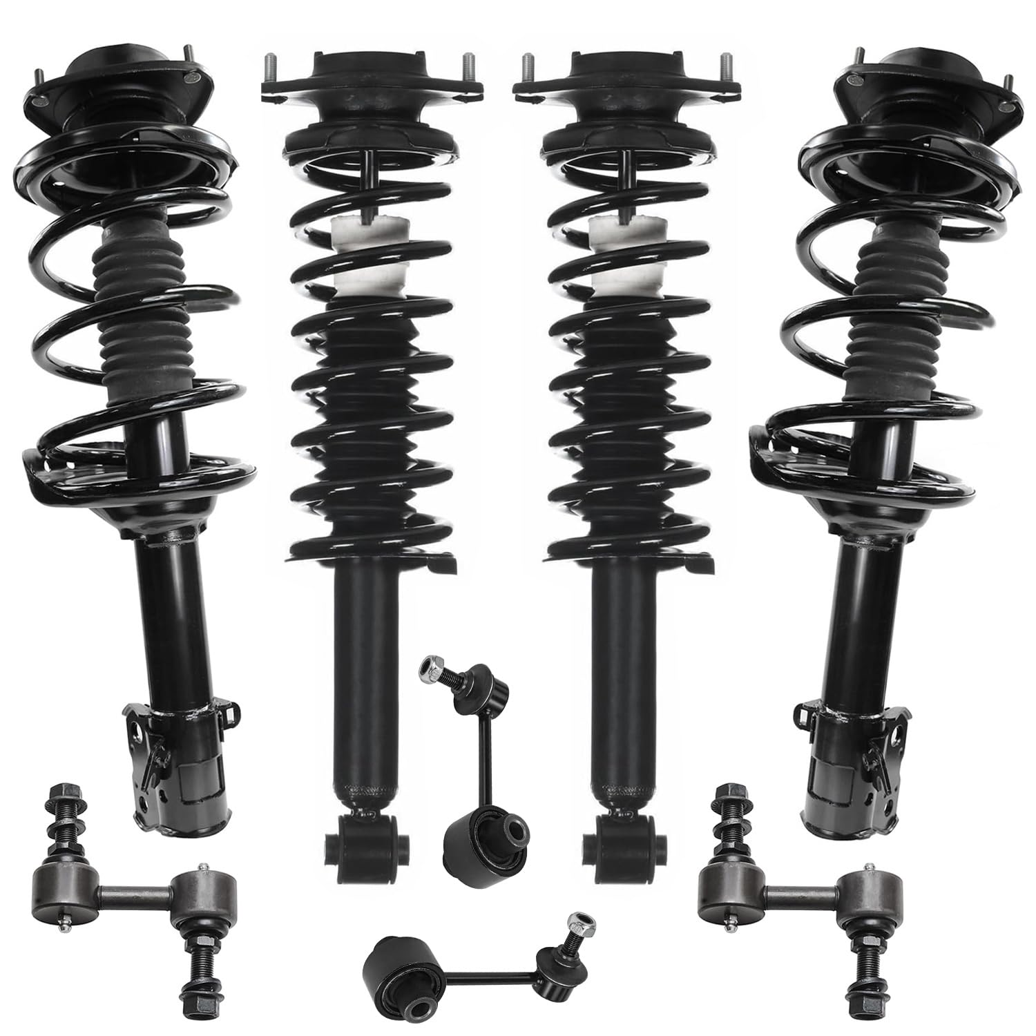 Detroit Axle - 8pc Front Rear Suspension Kit for 2010-2012 Subaru Outback