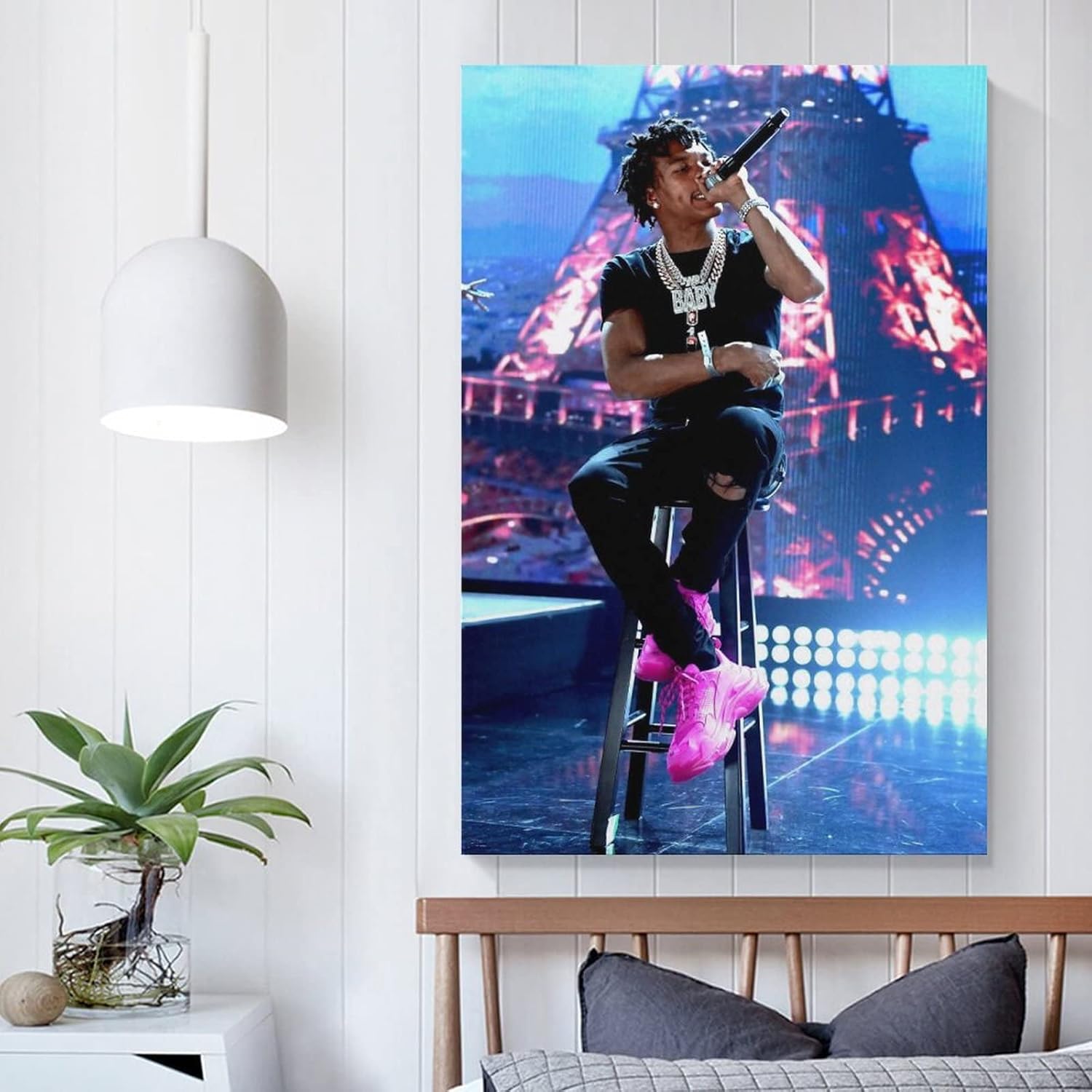 Youniversepst Lil Baby Art Poster Print Aesthetic Room Wall Decor for Family Bedroom Office Decorative Posters Gift Wall 16x24inch(40x60cm): Posters & Prints