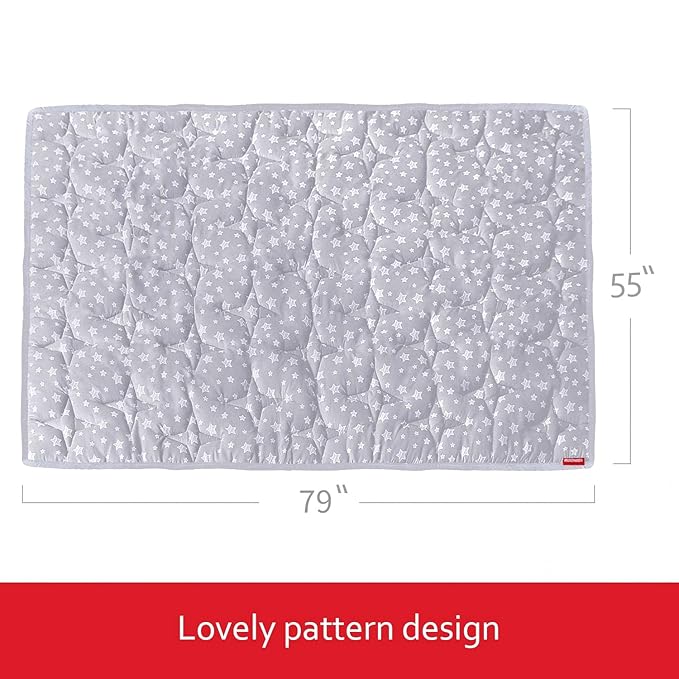 Baby Play Mat Extra Thick, Large, 79x55 Inches, Anti-slip miniatura 2