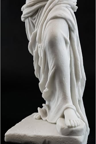 Miniatura 7 de Top Collection Venus de Milo réplica estatua del Louvre. Mármol fundido en frío premium de 11 pulgadas. Réplica de obra maestra de grado museo.