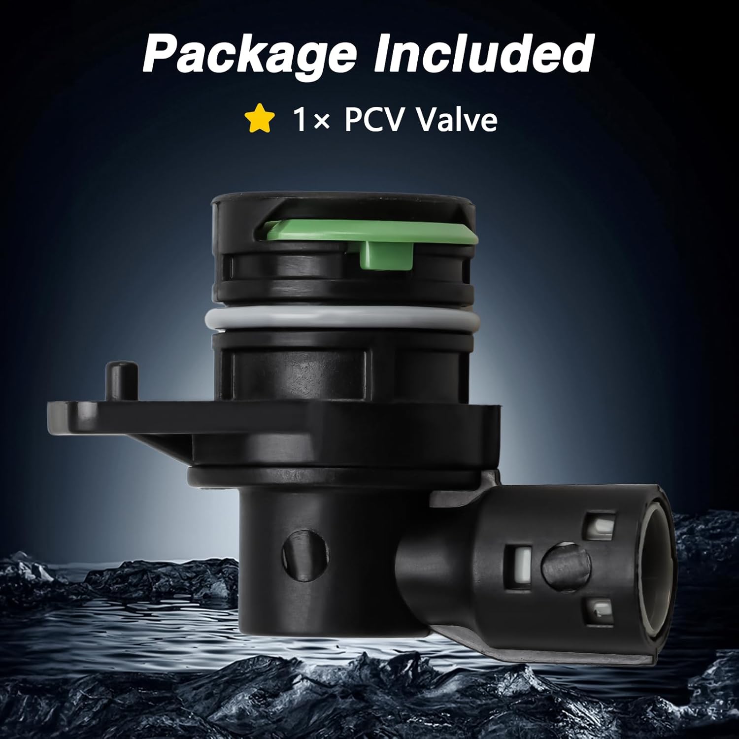 PCV Valve Positive Crankcase Ventilation Valve Compatible with Buick Encore Regal Cadillac ATS CTS Chevrolet Cruze Malibu Trax Replace#: 12637666 12663027