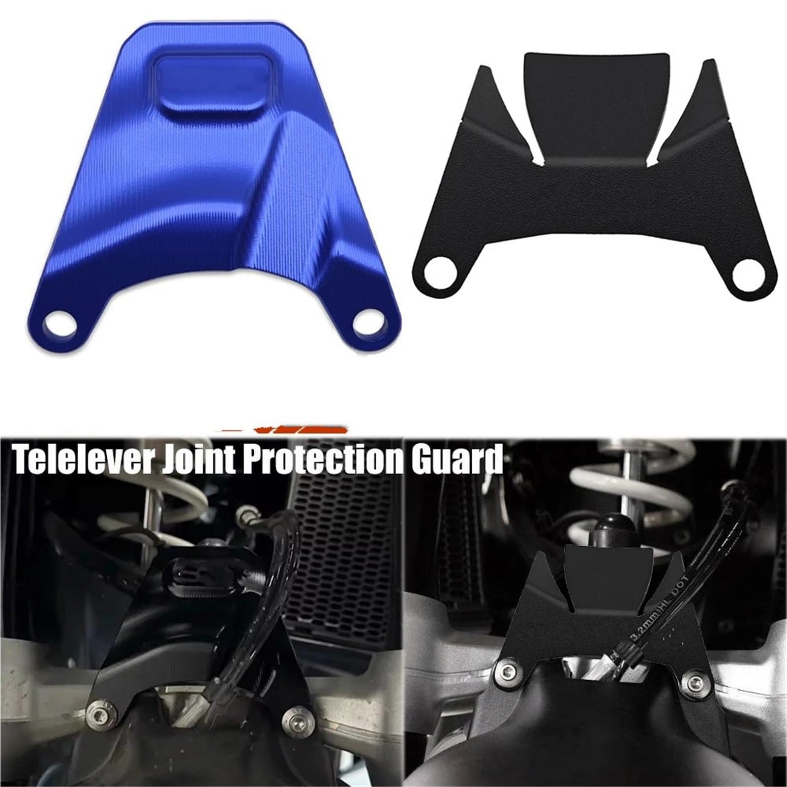 osłona łańcucha Pasuje do BMW R 1300 GS R 1300GS ADVENTURE ADV 2024 2025 Akcesoria motocyklowe Aluminiowa osłona Telelever Protector Guard osłona zębatki(B Nologo silver)