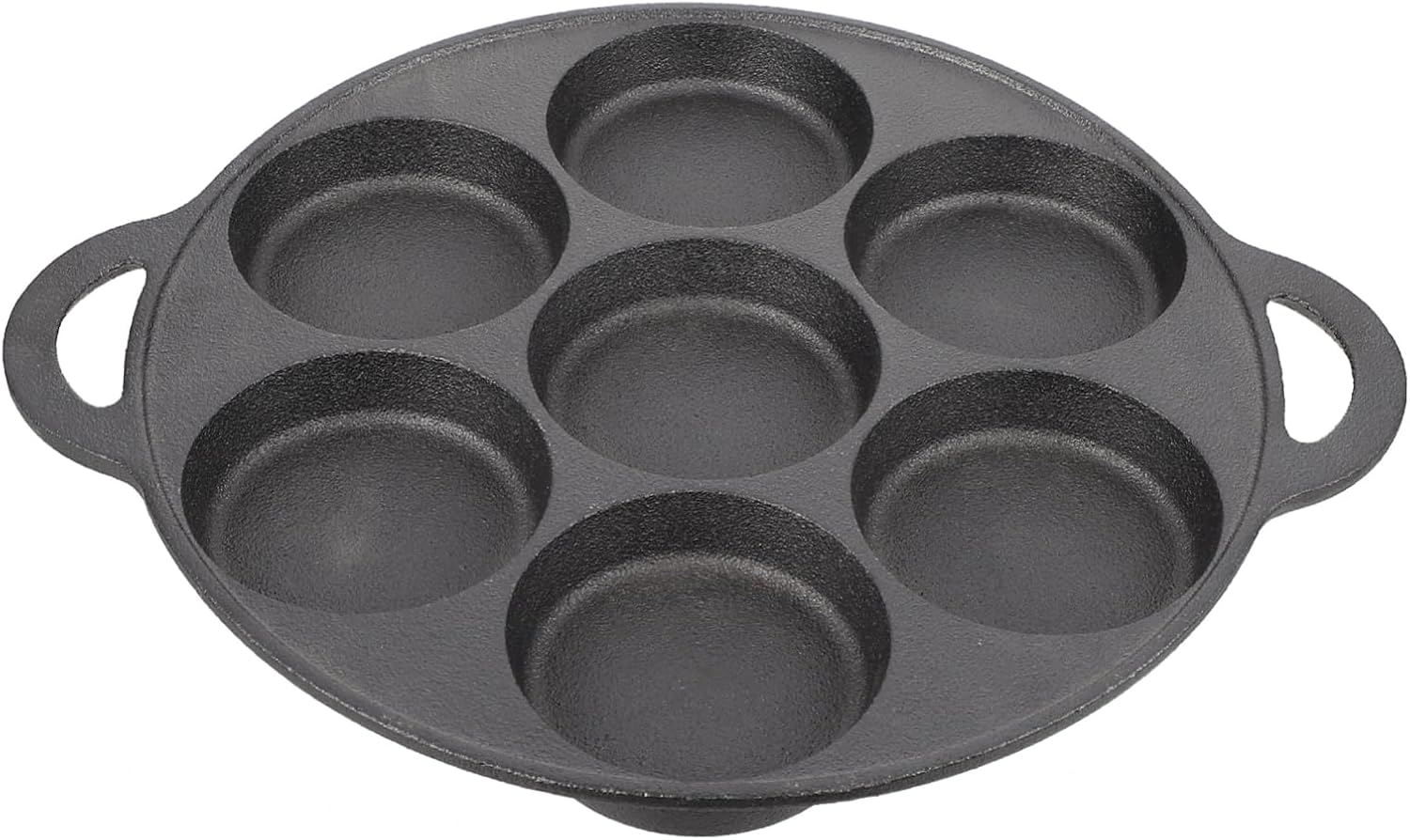 Iron Frying Pan for Omelettes Pancakes Non-stick Cooking Surface Kitchen Accessory for Snails Breakfast Easy to Clean Heat-resistant Handle