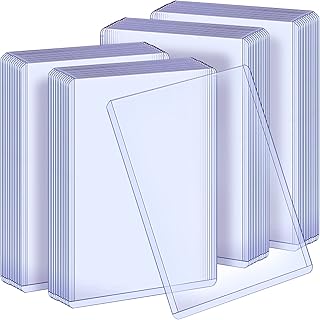 40 Count TopLoaders Card Sleeves for Trading Cards, Baseball Card Sleeves Holder Card Protectors Hard Plastic Top Loaders Fit for MTG, Yugioh, Sports Card