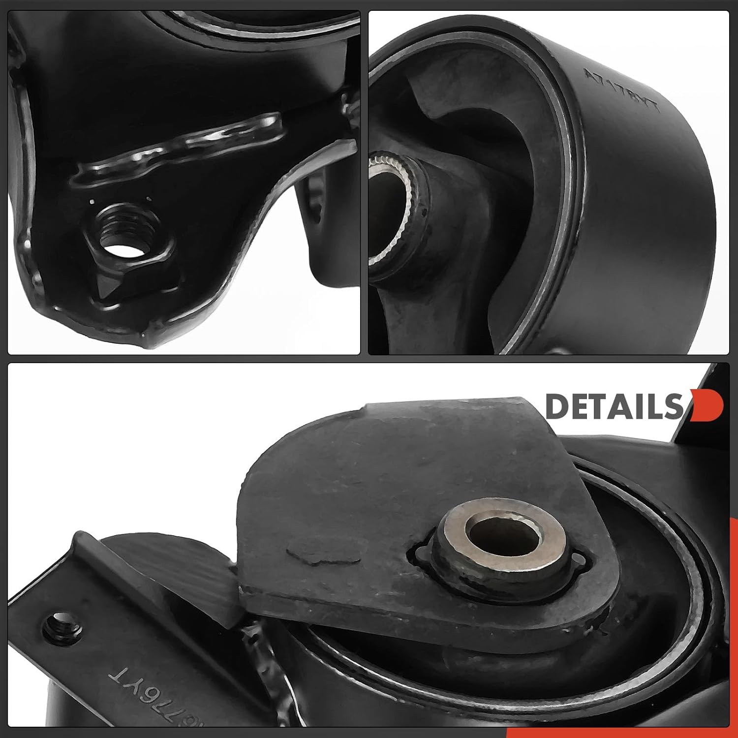 A-Premium Engine Motor Mount and Transmission Mount Kit Compatible with Kia Spectra 2004-2009, Spectra5 2007-2009, 2.0L, Automatic Transmission, Set of 2