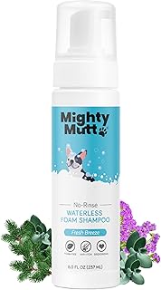 Mighty Mutt Hypoallergenic Waterless Shampoo for Dogs