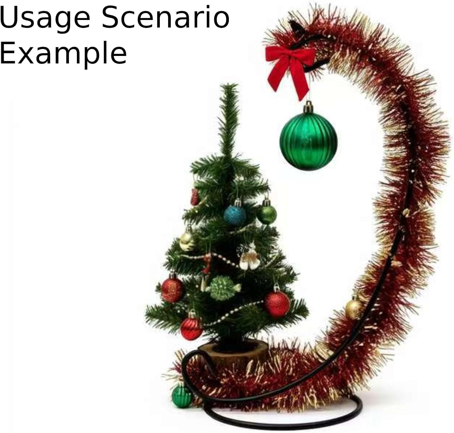 9 Inches Tall Ornament Display Stand,【10 Pack, Black】Tabletop Ornament Hanger, Iron Hanging Stand Rack Holder，Air Plant Holder, Terrariums Hanger, Black Iron Wire Hanging Hook for Christmas Halloween Decoration, Festivals Ornament, Wedding, Party Decor, Glass Globe Terrarium, Glass Crystal Witch Ball, Home Party Decor Art Craft Fair