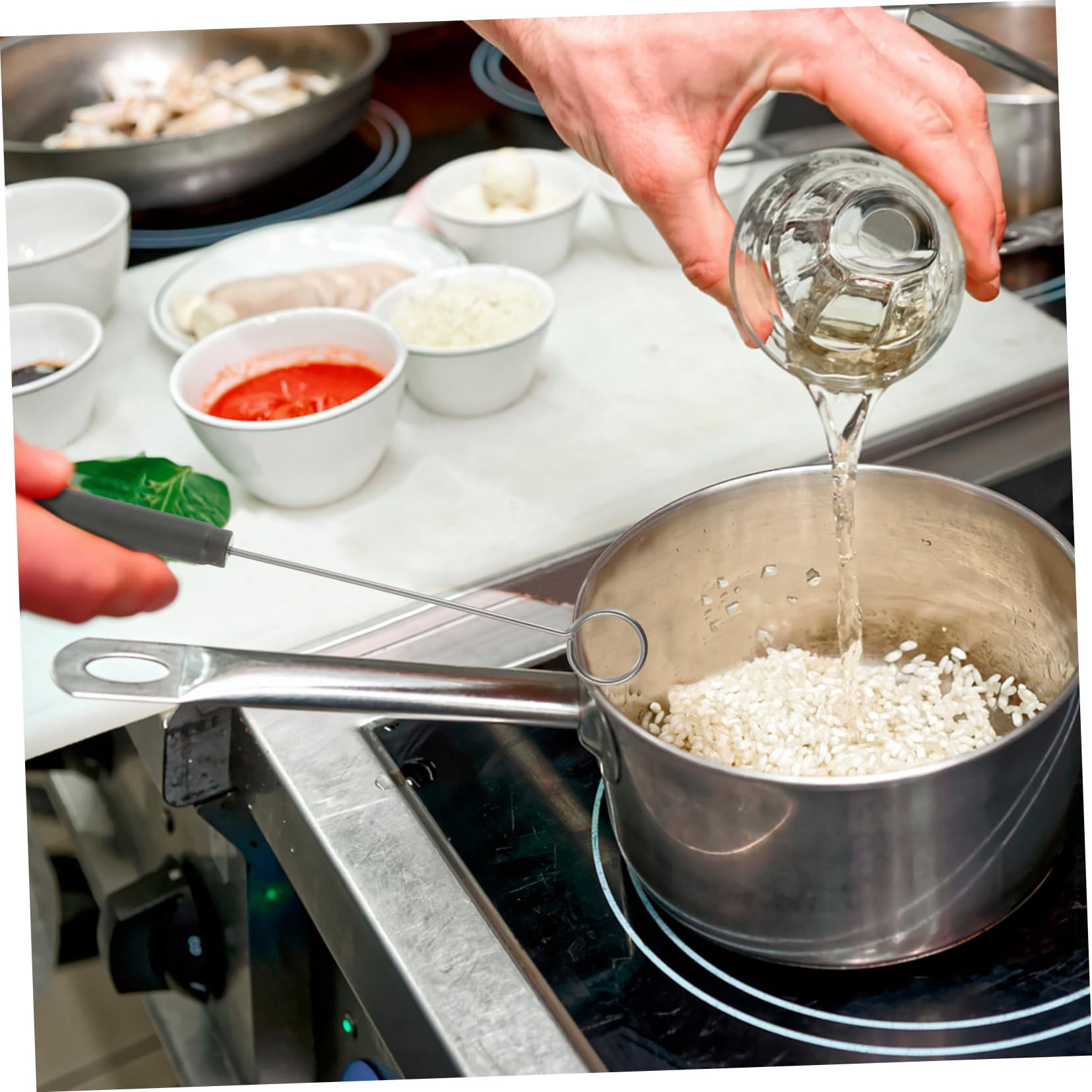 Set 3 Forchette Da Cioccolato In Acciaio Inox - Utensili Dessert, Argento, 20cm - Foto 4