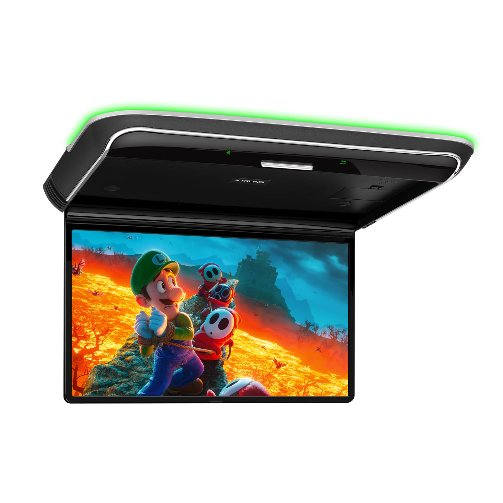 XTRONS 14 Zoll FHD IPS Bildschirm 1920 * 1080 Ultra Narrow Bezel Android Car Roof Multimedia Player mit Wireless Screen Mirroring Eingebauter HD Eingang CVBS Eingang Stereo Lautsprecher