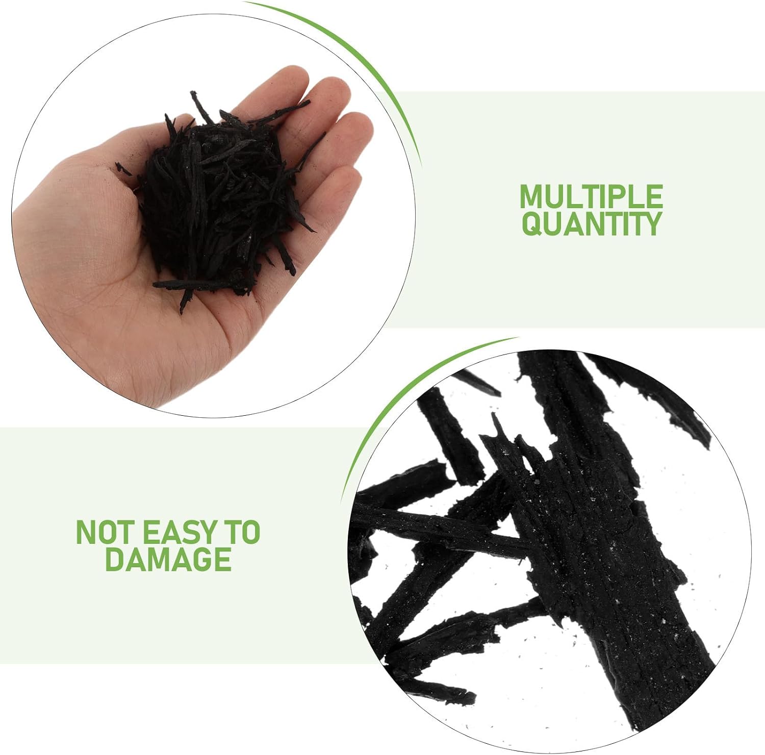 ARTIBETTER Artificial Turf Rubber Infill Material 2.2lb Bag with High Elasticity Round Edges, Black Rubber Granules for Synthetic Grass, for Athletic Fields and Professional Training