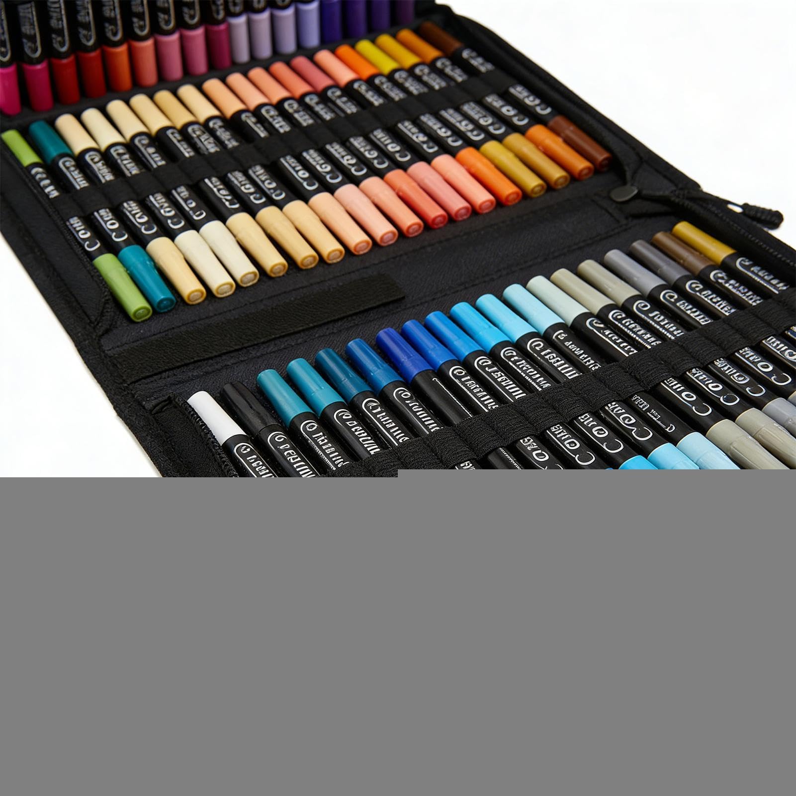 Rotuladores de Pintura Acrílica Set de 72 Colores para Libros de Arte