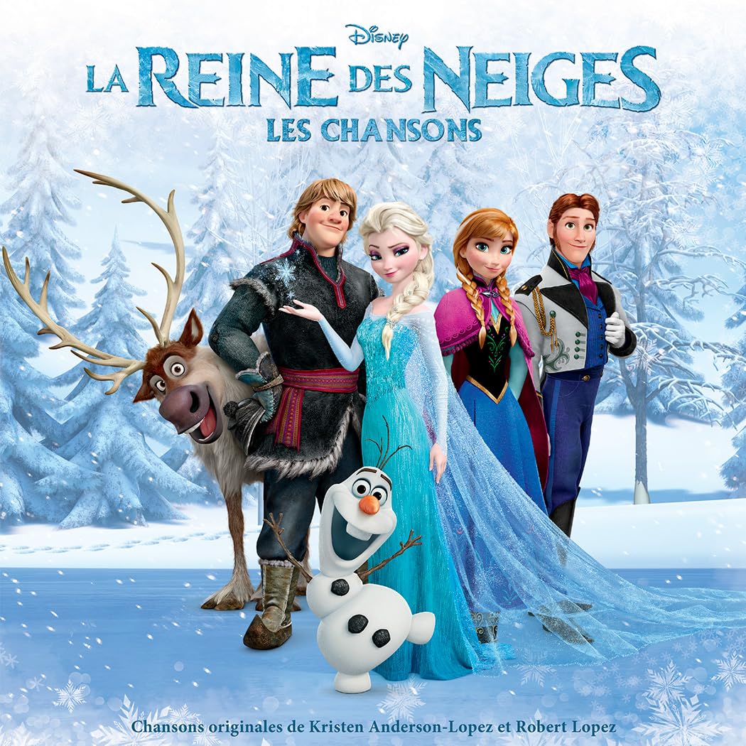 La Reine des Neiges - Les Chansons [Vinyle couleur bleu opaque]