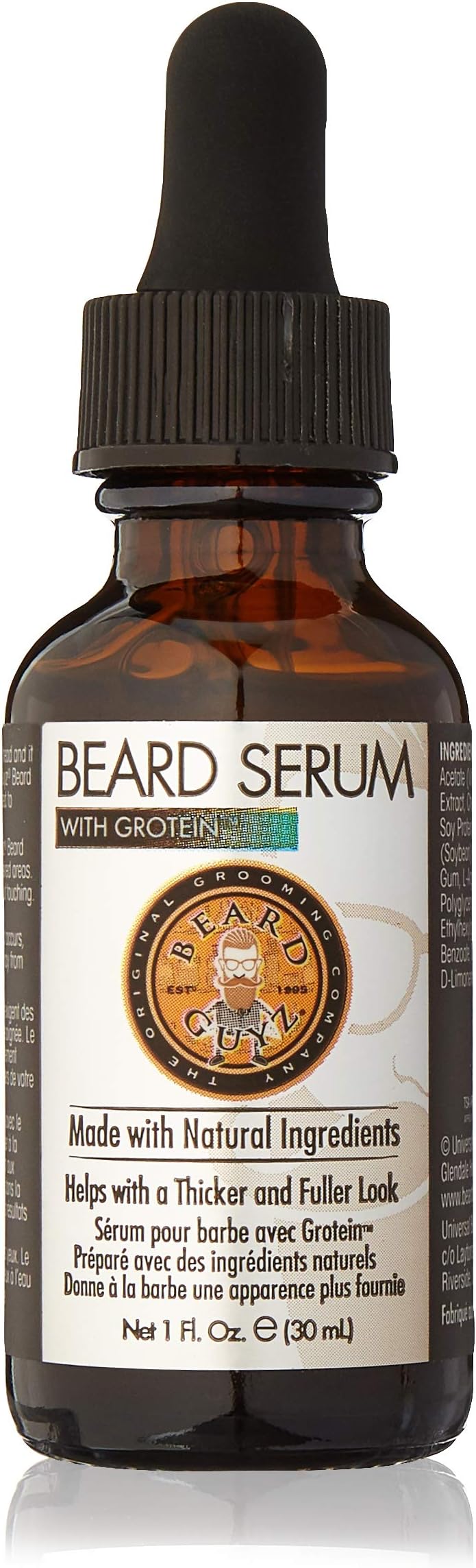 Beard Guyz Beard Serum with Grotein 20, 1 ounce Beauty