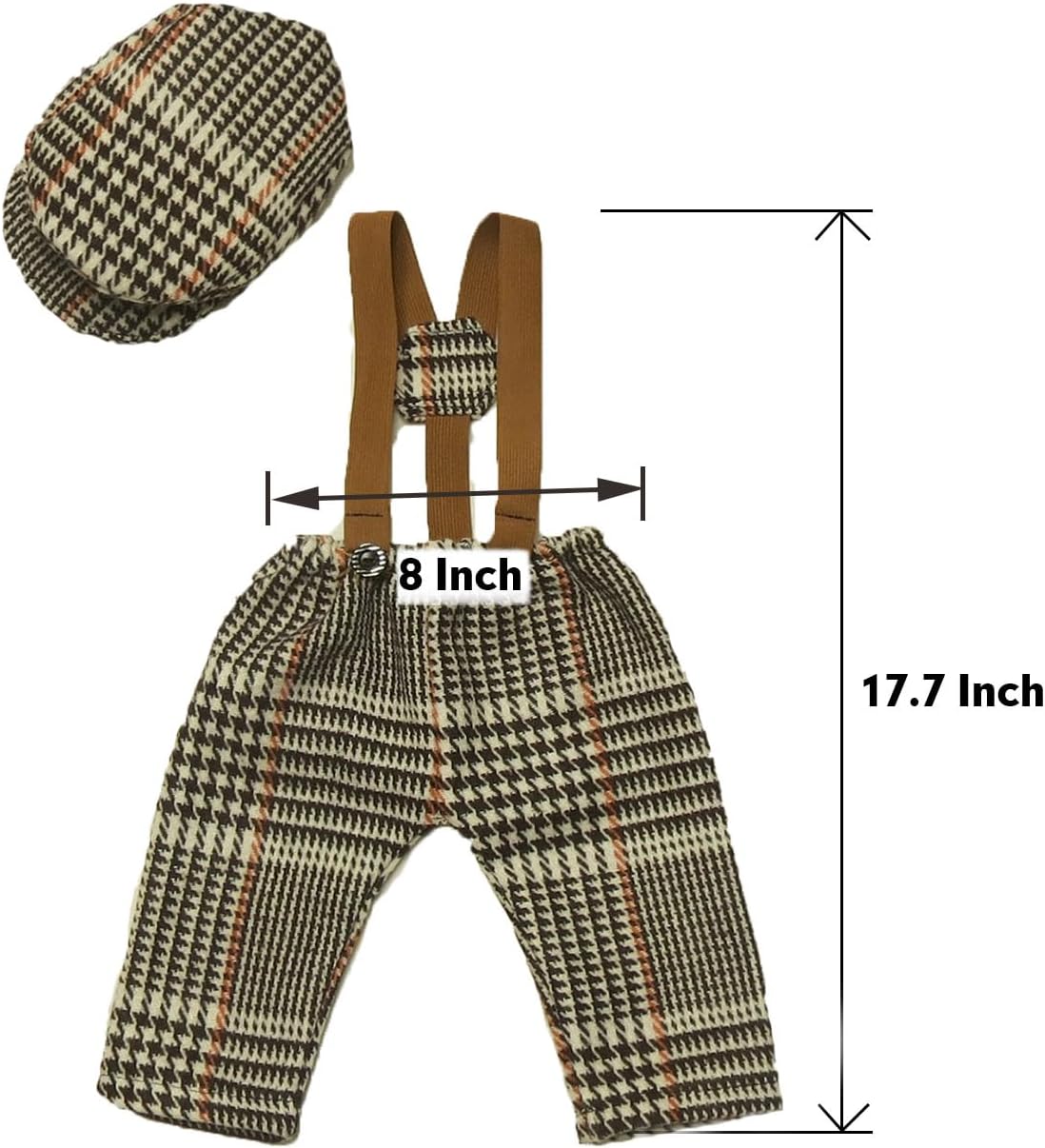 Newborn Baby Boy Suspender Pants Photo Outfits Gentleman Photography Outfit Girl