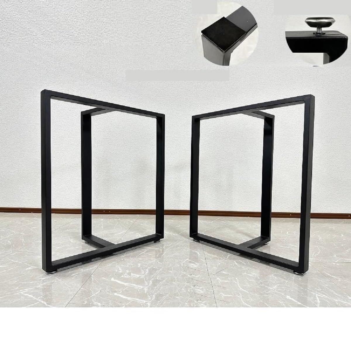 Amazon.co.jp: 大川家具サンセー 一枚板用脚 2本セット アイアン脚