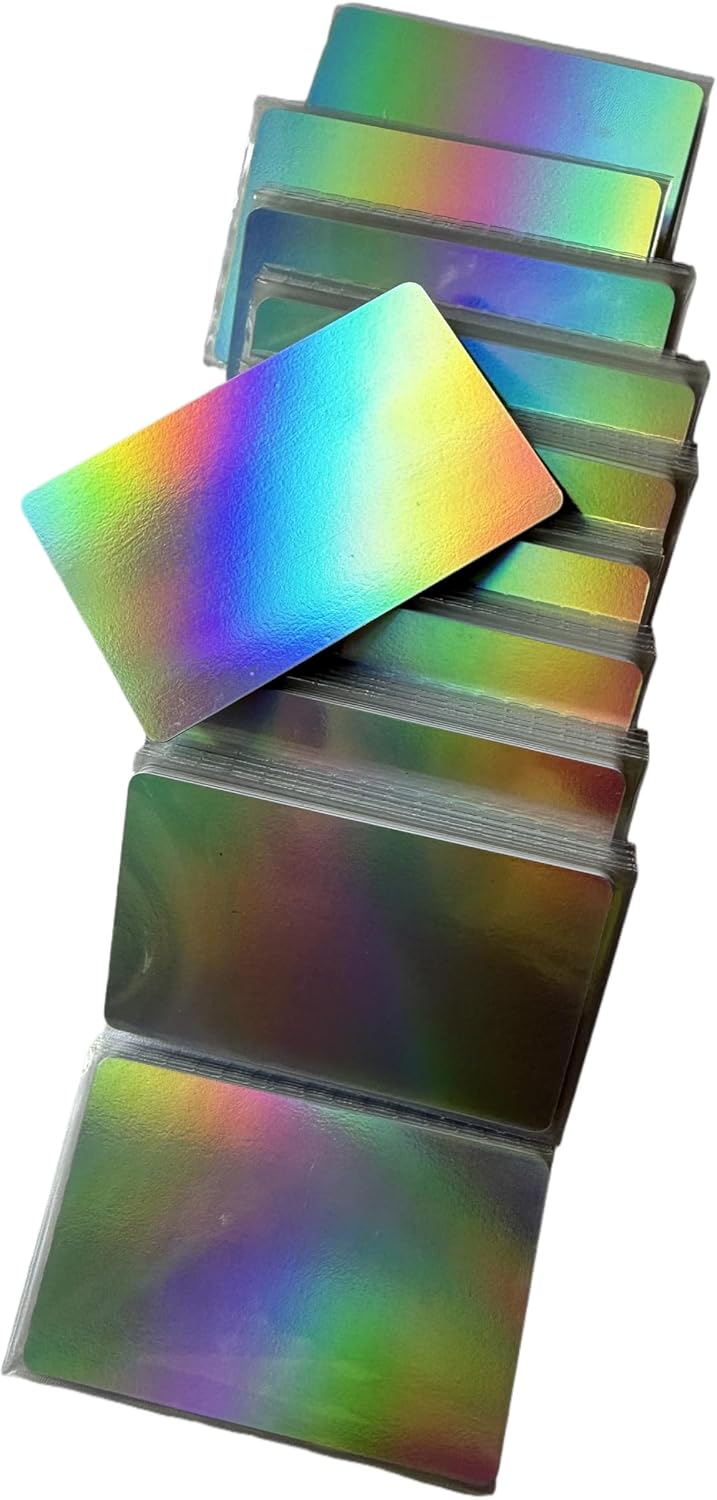 YARONGTECH RFID 1K Card 13.56MHz RFID IC S50 ISO 14443A White Door Entry Hotel Key Cards (Pack of 100) (Laser)