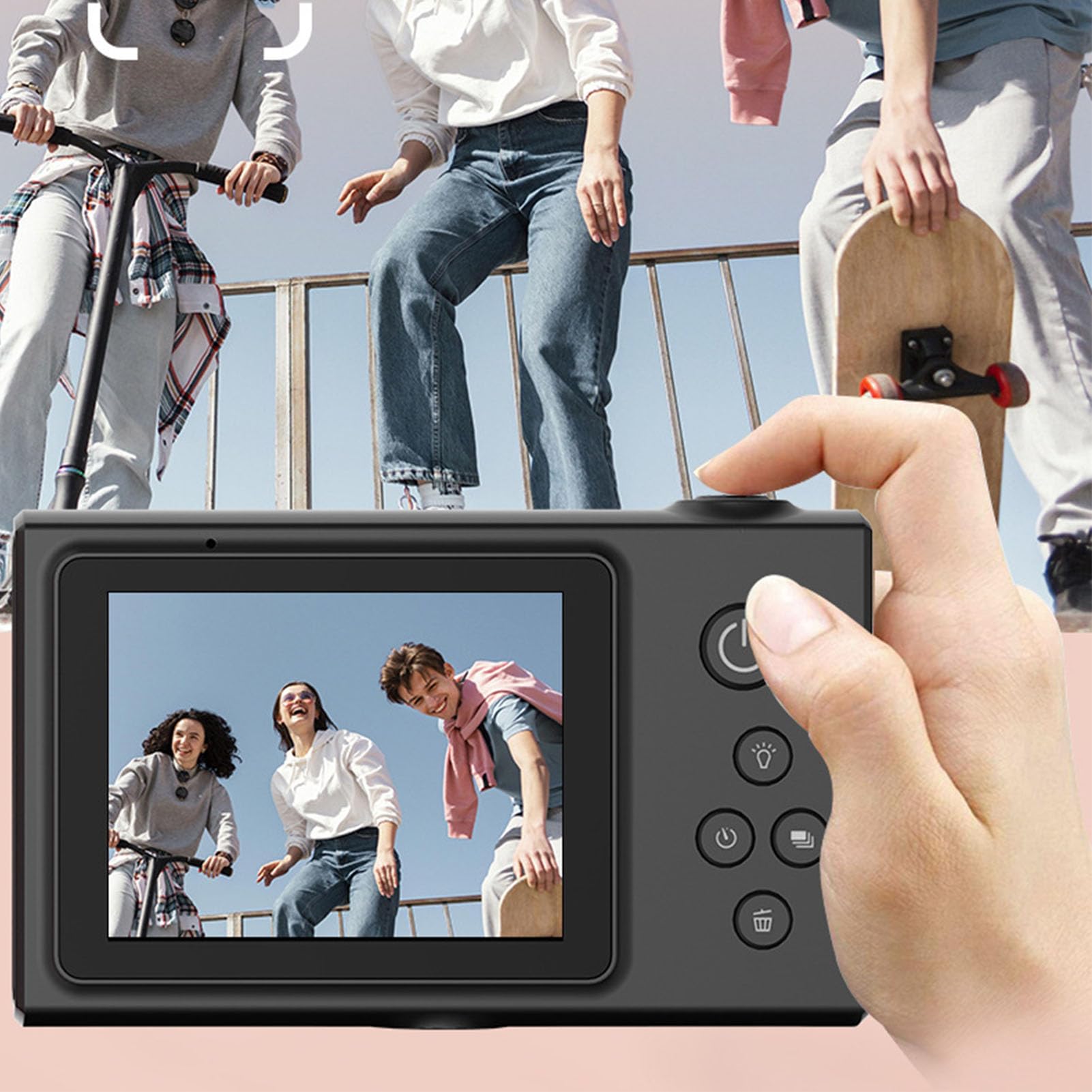 Amazon | 写真用のデジタルカメラ50MP 1080p HDオートフォーカスマルチ