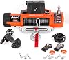 Rhino Electric Winch 24V 13500Lb 6125Kg 26m Synthetic Dyneema Rope Stronger Than Steel Cable Heavy Duty Recovery Winch Including Hawse & Wireless Remotes
