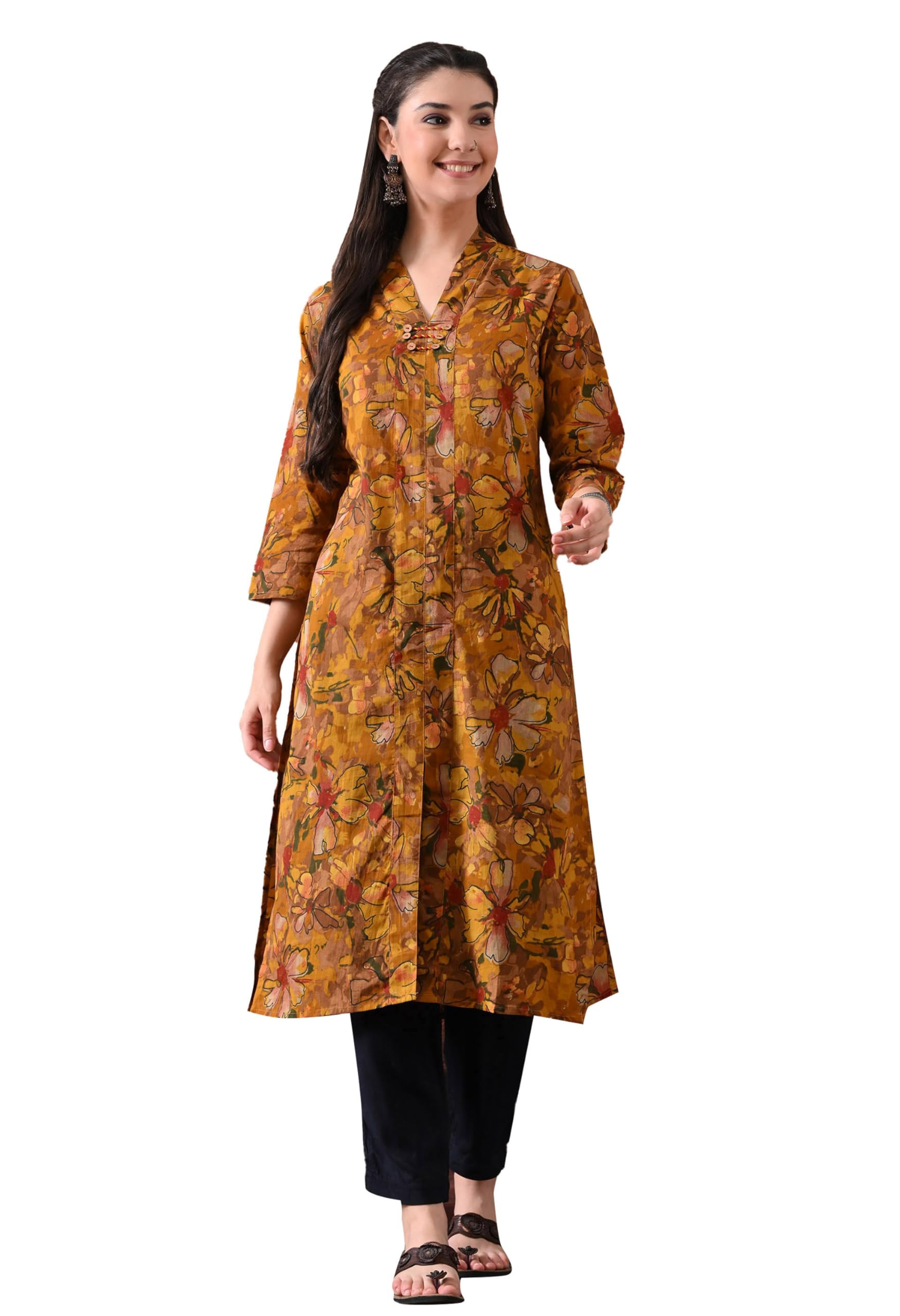 Women's Cotton Kurta-image-34