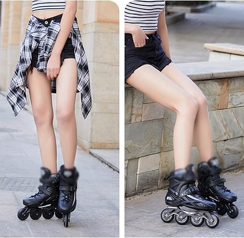 Miniatura 6 de AIRFUL Patines en línea para adultos y mujeres, zapatos profesionales en línea para hombres y mujeres, patines para niños y niñas, patinaje de