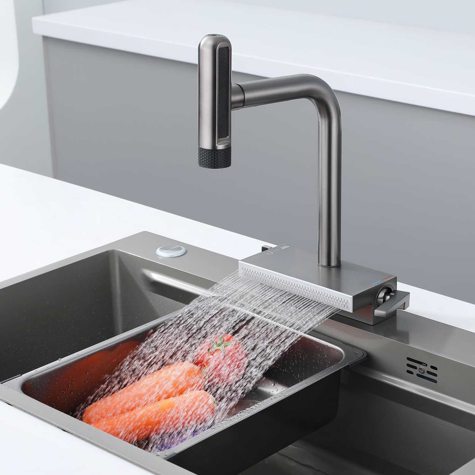 Robinet Évier Rotatif à 360 Degrés pour Simplifier la Cuisine au Quotidien
