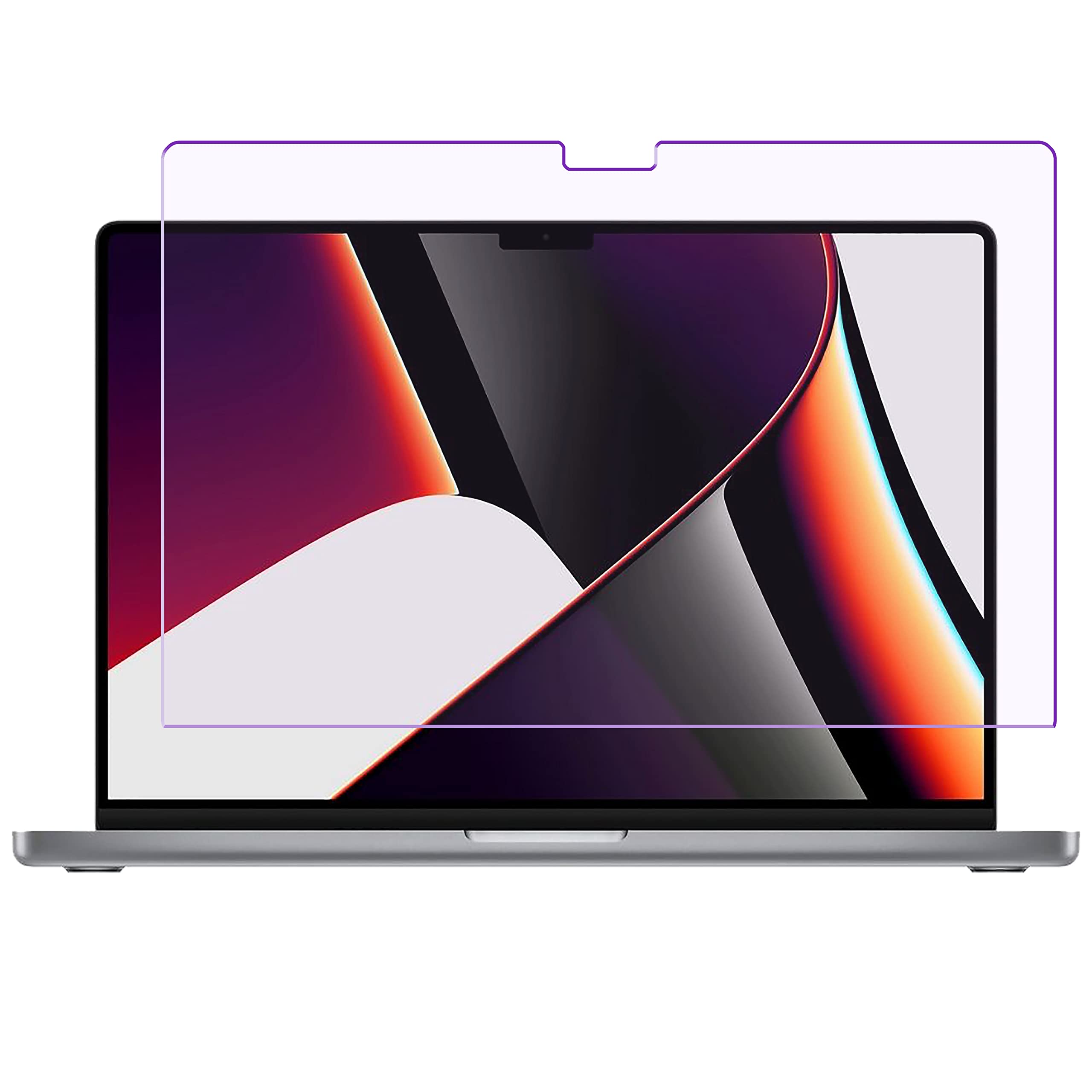 naxton® Anti Blue Light Nano Glass Screen Guard for MacBook Pro 14 Inch 2021 M1 Pro/M1 Max A2442 [Unbreakable] [Bubble Free], [Anti-Scratch] (B09X59TLDK) Amazon Price History, Amazon Price Tracker