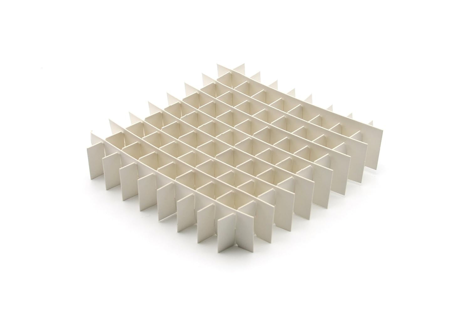 Heathrow Scientific HD2860H Cardboard Cryogenic 81-Cell Partition for Vial Box (Pack of 12)