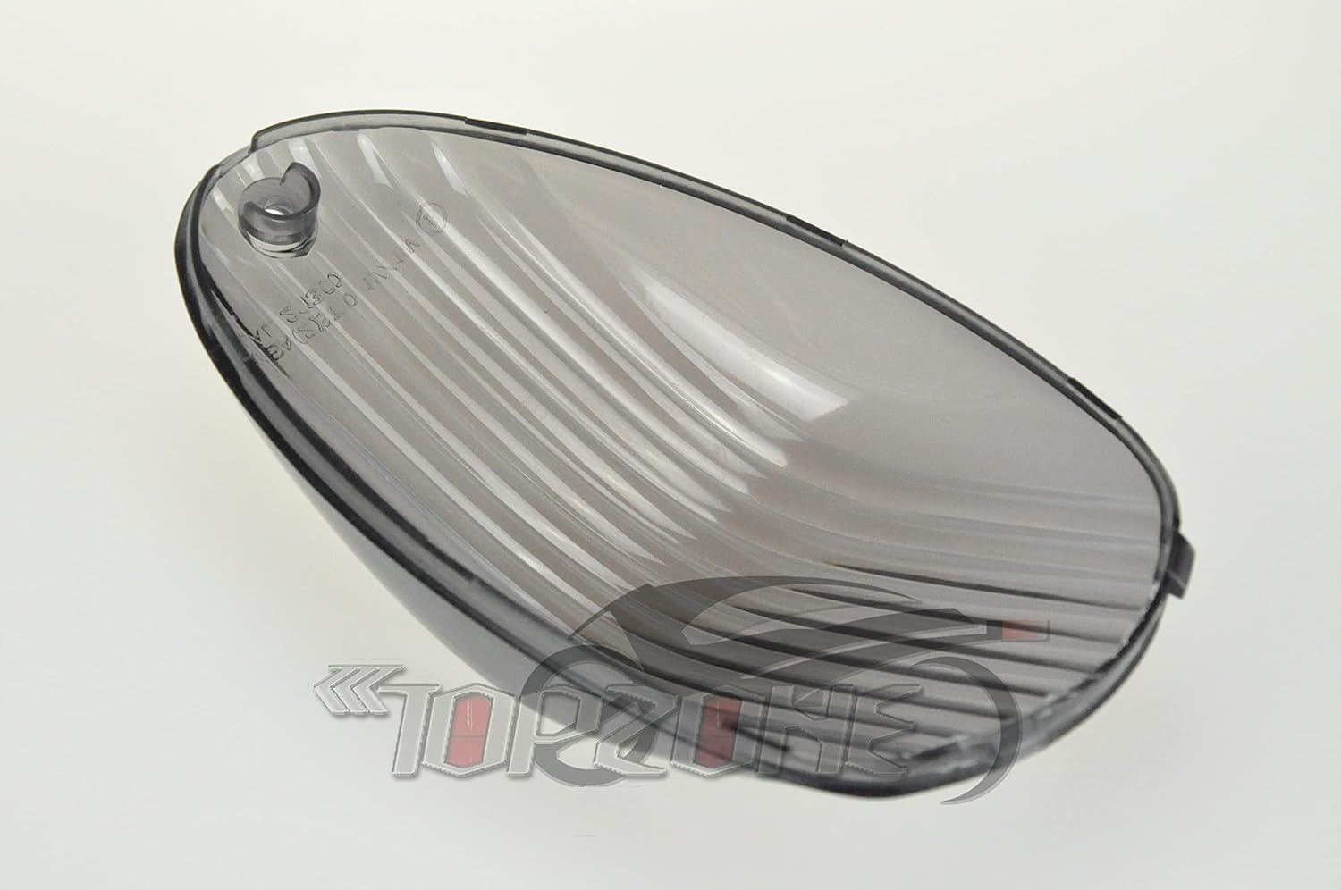 Fit Kawasaki 2006-2016 Vulcan 900 Classic LT/Vulcan 900 Custom/Vulcan 900 Classic; Motorcycle Rear Lamp Brake Tail Light Lens (Smoke)