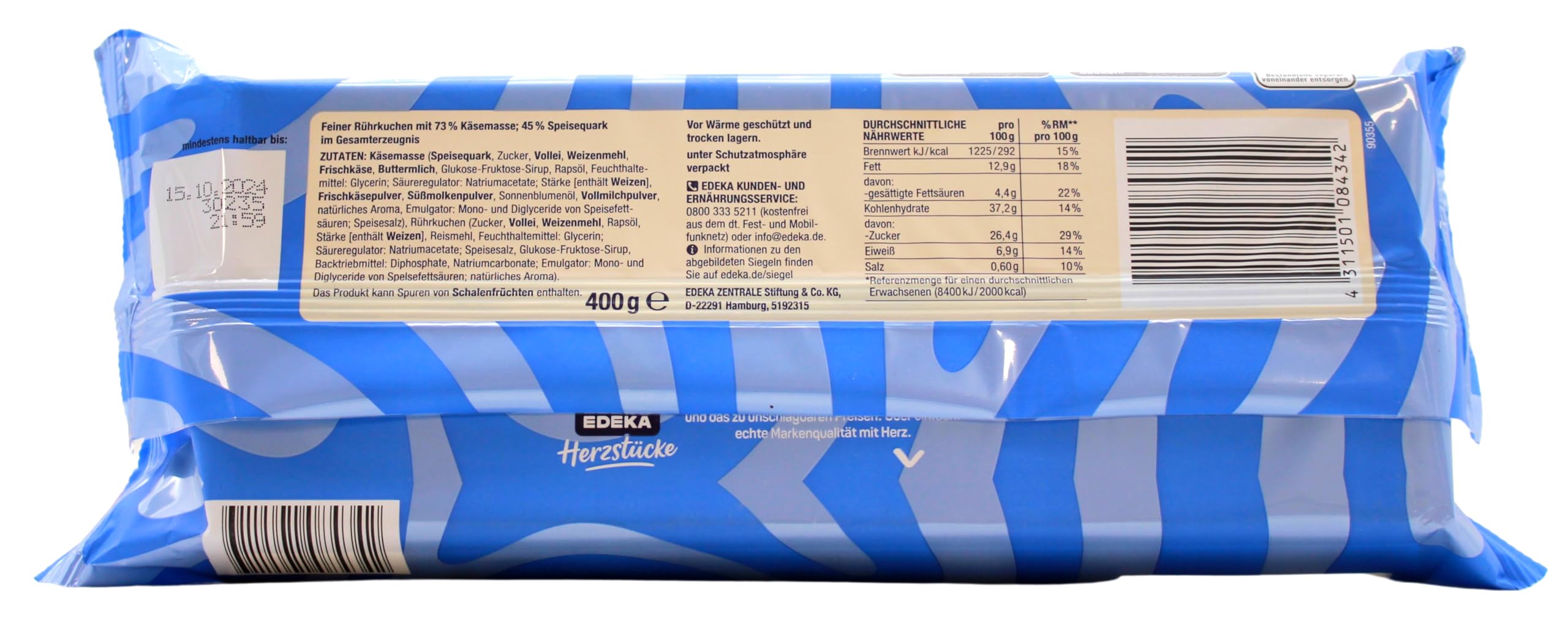 Herzstücke Käsekuchen, 6er Pack (6 x 400g)