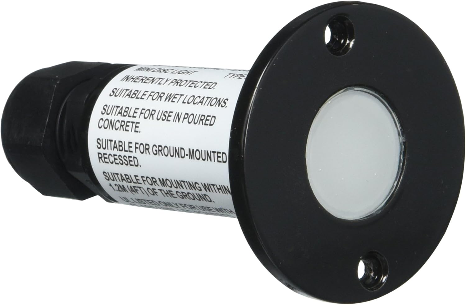 National Specialty LEDMDCWBK MiniDisc Step Light Indoor Step Lights