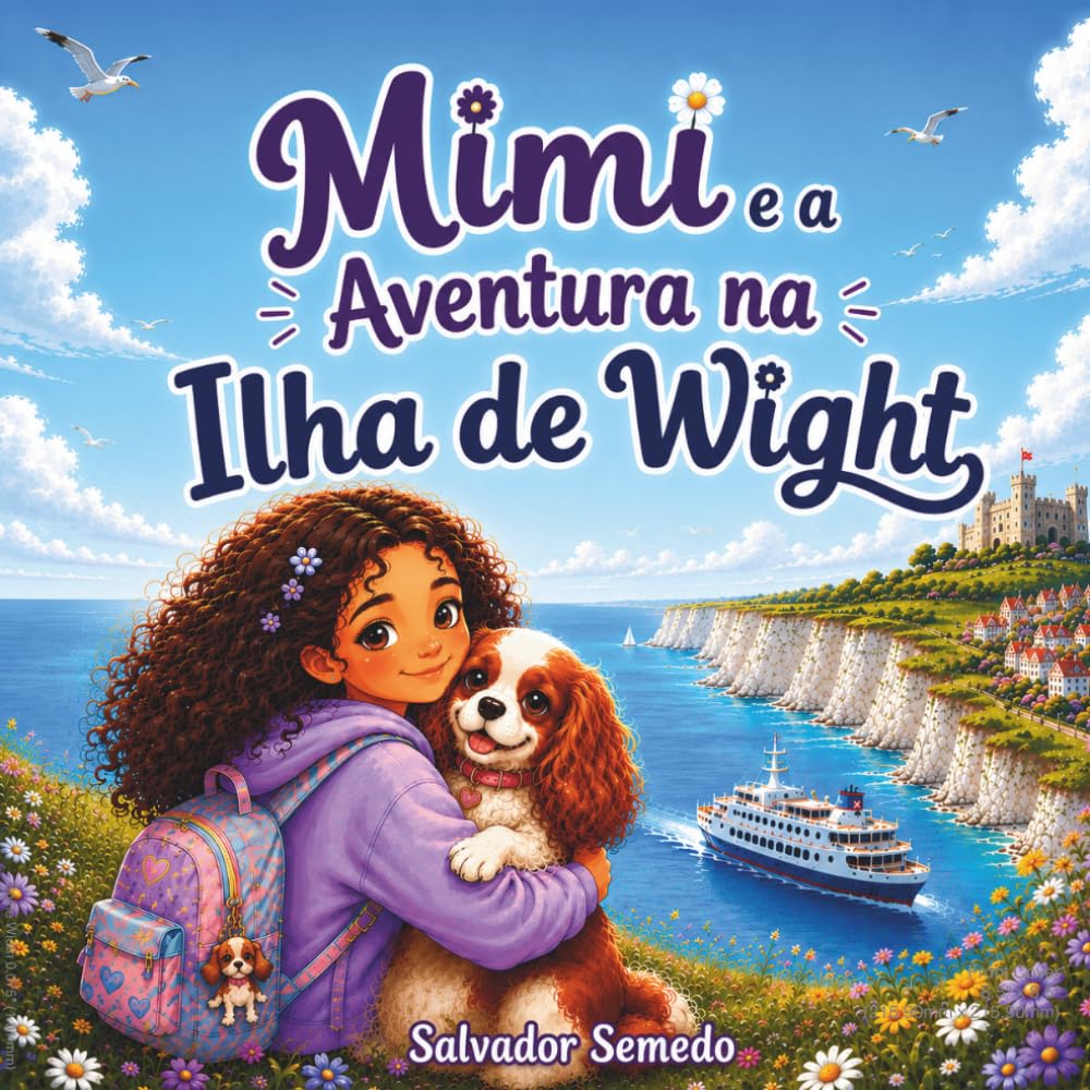 Mimi e a Aventura na Ilha de Wight: Um Livro Infantil Ilustrado Sobre Aventura, Amizade e Descoberta para Crianças dos 4 aos 7 Anos (As Aventuras da Mimi)