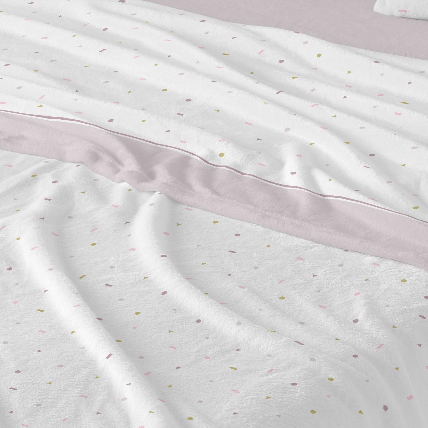 Burrito Blanco | Sábanas de Coralina | Cama de 120cm. (+Medidas Disponibles) | Diseño 997 | Color Nude (120x190/200cm.)