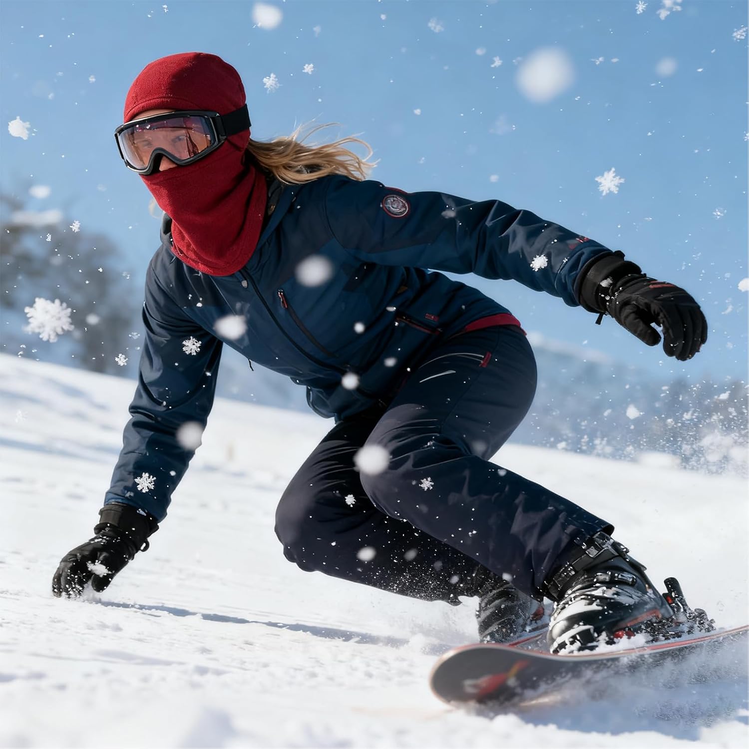 Full Face Cover Winter Warm Fleece Balaclava Face Mask - Image 6