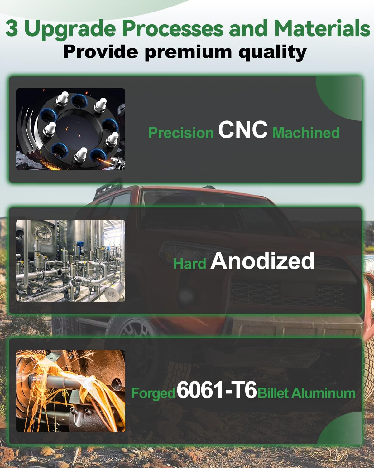 5x5 to 5x4.75 Wheel Adapter, 1.25" 5x127 to 5x120 Wheel Adapters hub core 78.3mm, 12x1.5 Thread Wheel Adapter, 4pcs - Image 7