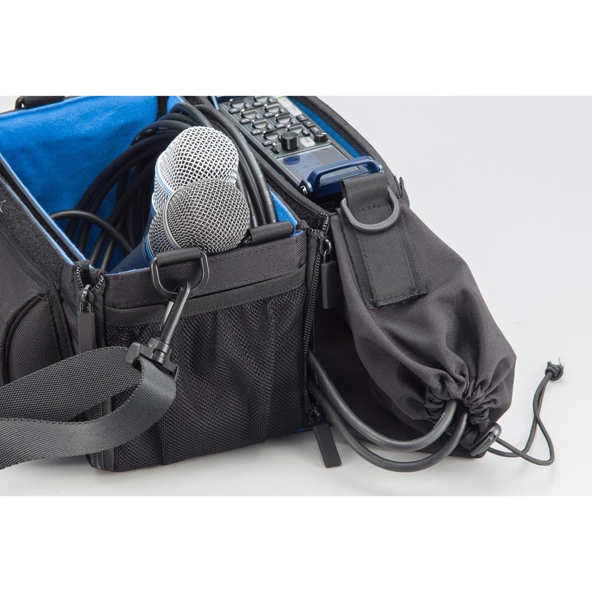 Zoom PCF-8n - Funda de producción para F8n, F8, F4, múltiples Compartimentos y Bolsillos, Acceso a entradas y Salidas, Pantalla Protectora para Proteger de la Lluvia y el Polvo