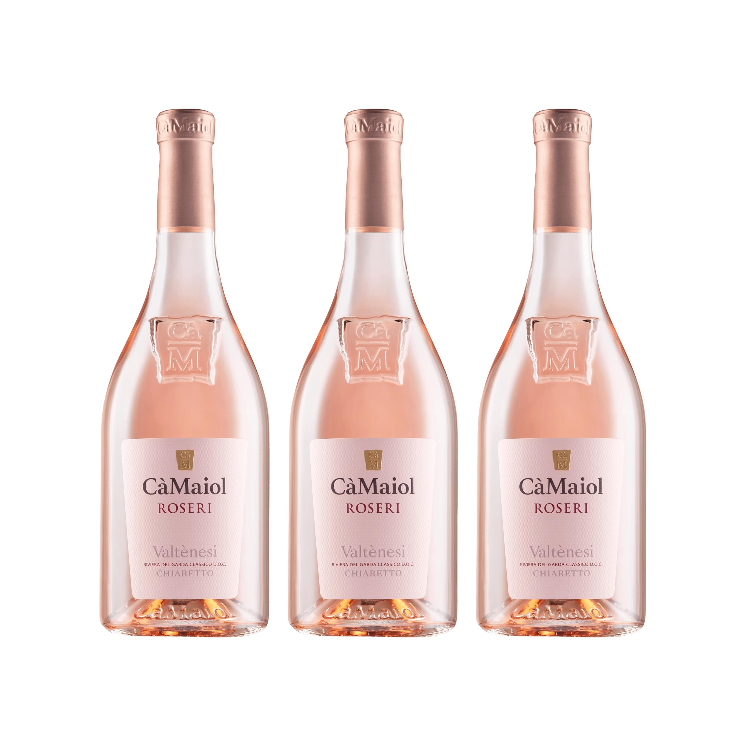 Cà Maiol Roseri Chiaretto Riviera del Garda Classico Valtenesi DOP trocken Roséwein Italien inkl. Feinwert E-book (3 x 0.75 l)