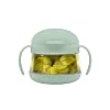 Ubbi Tweat No Spill Snack Container for Kids, BPA-Free, Toddler Snack Container, Sage