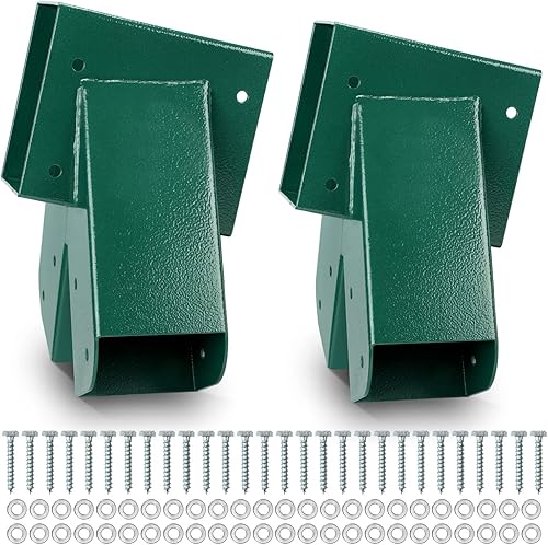 A-Frame 2 Soportes Soporte De Juego De Columpio Con Hardware De Montaje Resistente - Verde