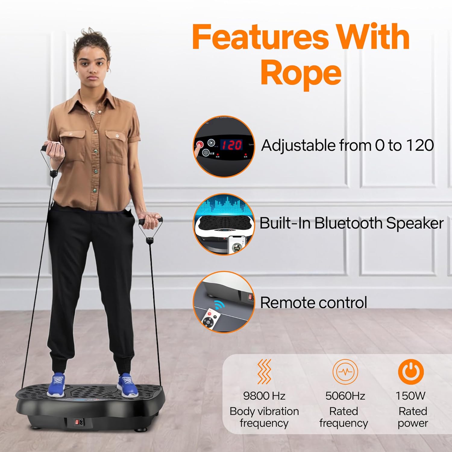 Buy Now Bigzzia Patented Vibration Machine Plate For Weight Loss –