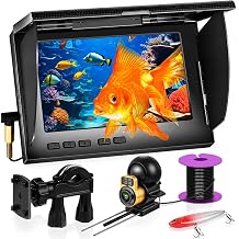 SUNMORN Underwater Fishing Camera 5" IPS 1080P 220 50ft Cable