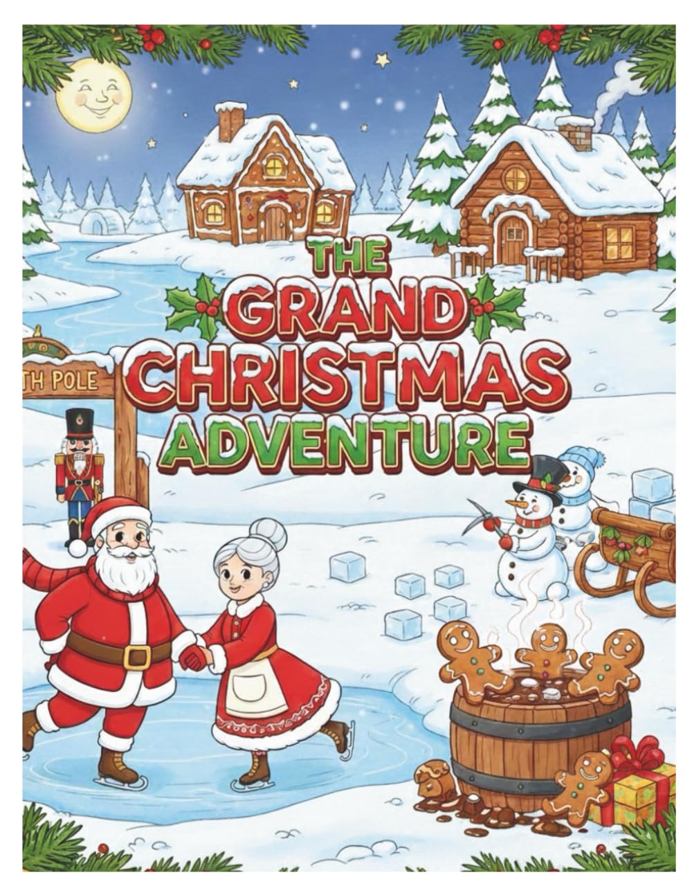 The Grand Christmas Adventure: Coloring Book