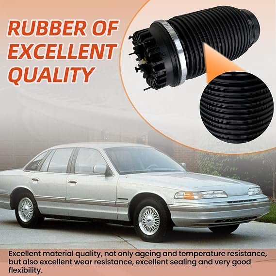 Air Suspension Spring Bag Rear Compatible with 2013-2022 Do-dge Ram 1500 2019-2022 Ram 1500 Classic OEM 4877136AA, 04877136AA, 4877136AB, 04877136AB 68248948AA 877136AA