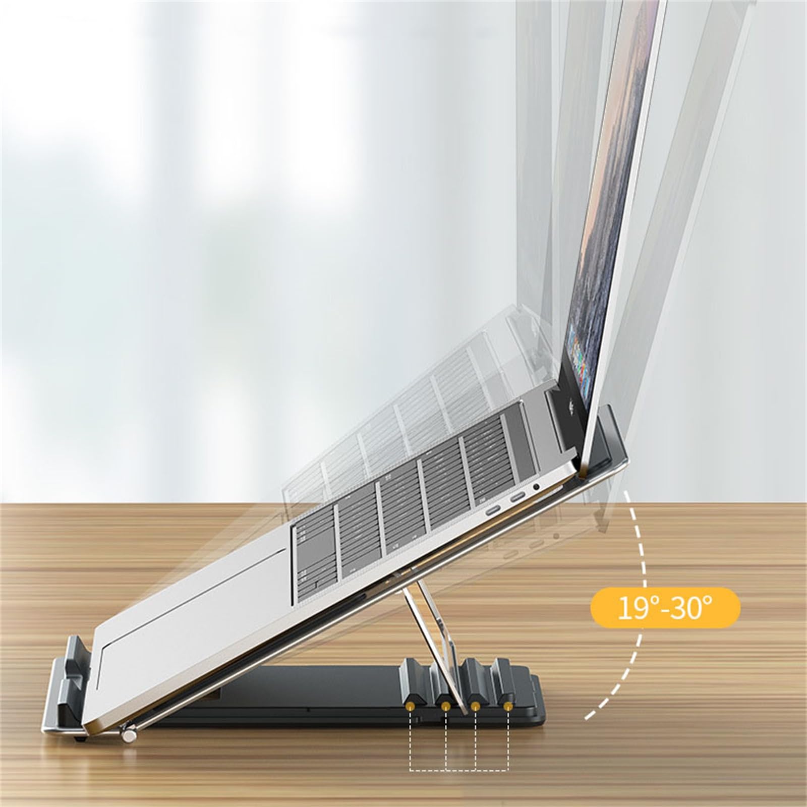 Supporti per Computer Portatili Supporto for laptop for computer regolabile for Pieghevole for portatile per L'uso Quotidiano