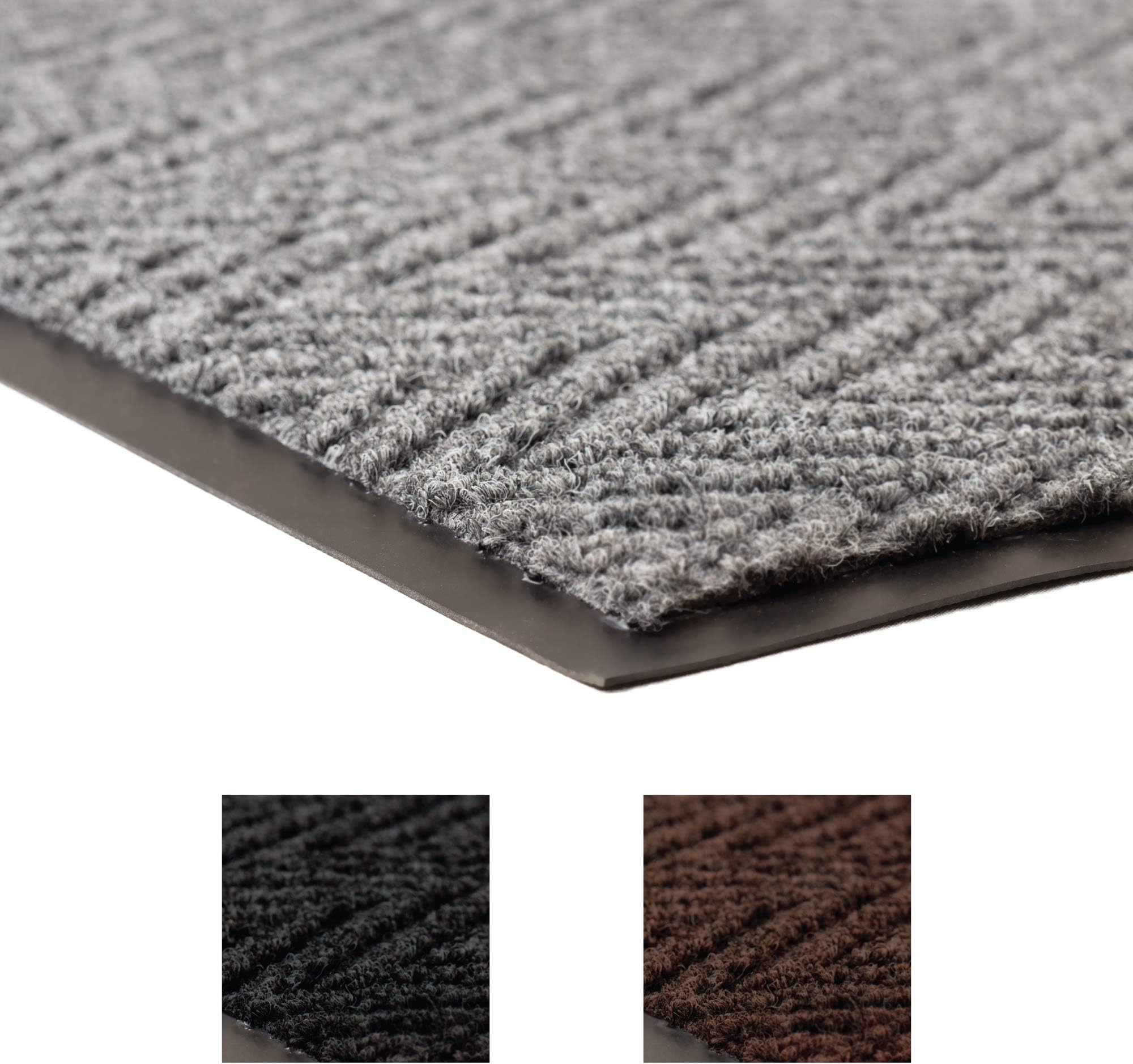Notrax 118 Arrow Trax® Entrance Mat, for Home or Office, 4' X 8' Gray