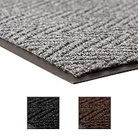 Vista 21 de Tapete Arrow Trax de NoTrax para entrada principal y áreas de mucho tráfico, 118, Carbón, 1