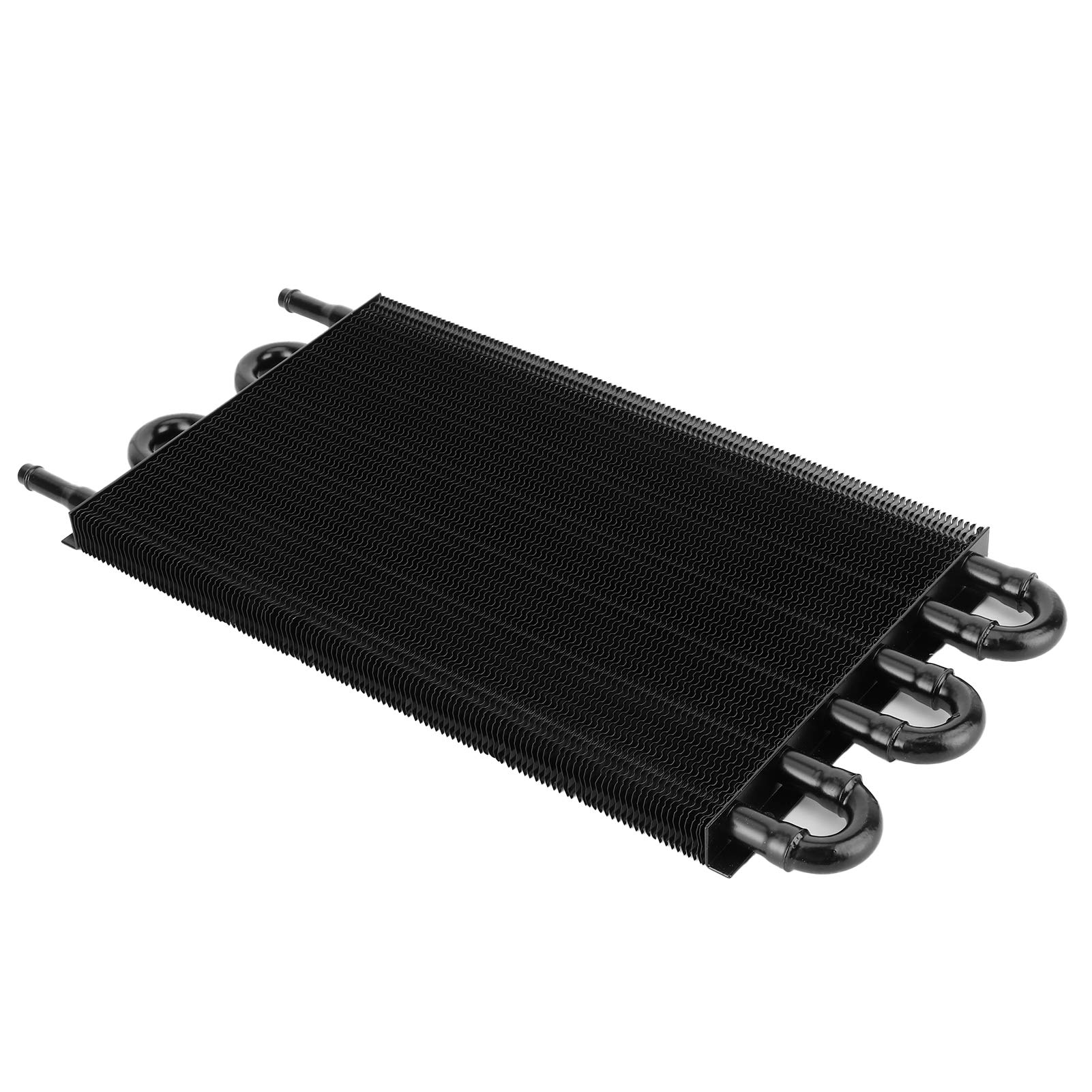 Radiatore olio motore, trasmissione a 6 file Kit radiatore olio motore Radiatore raffreddamento remoto universale in alluminio