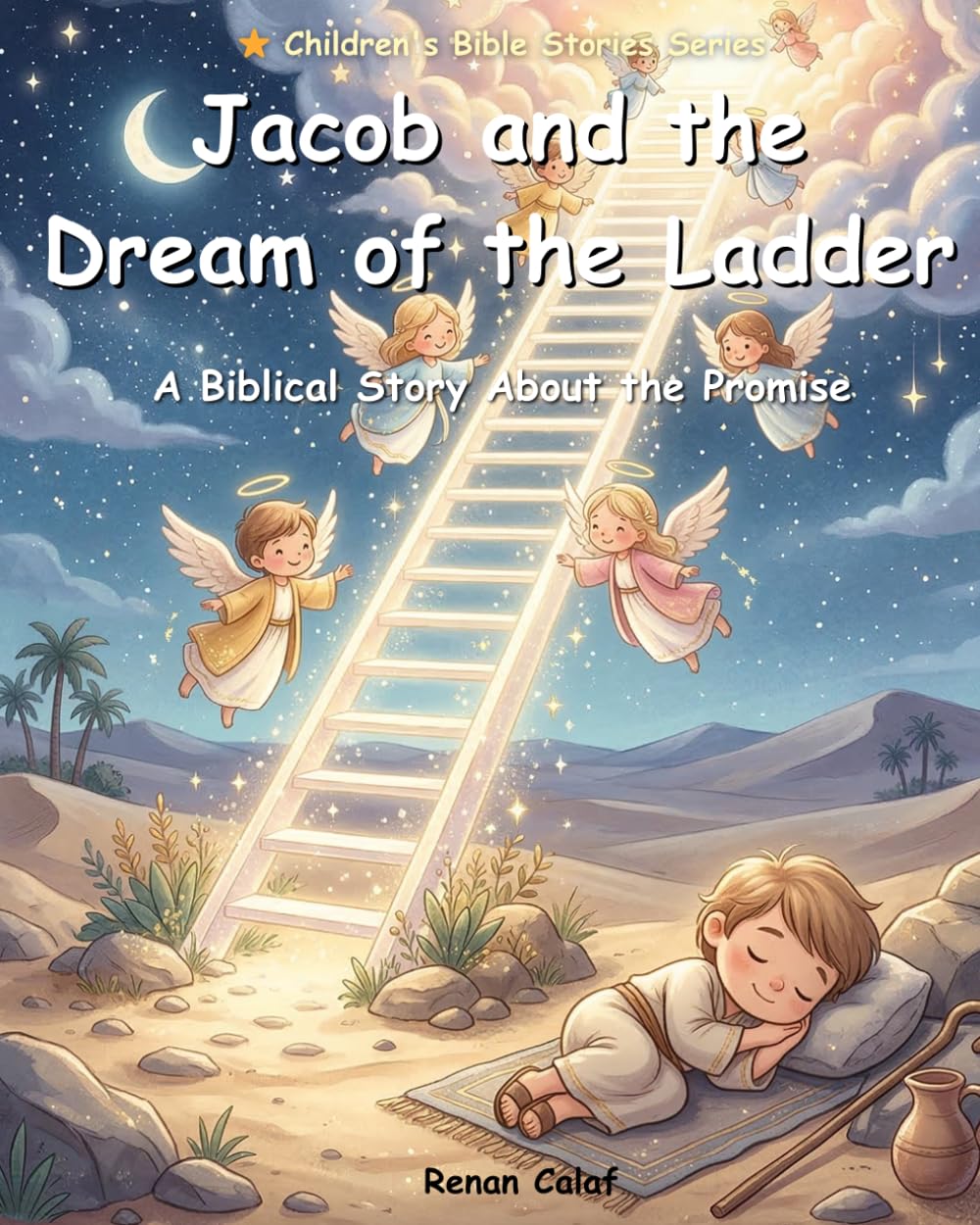 Jacob and the Dream of the Ladder: Children's Bible story about faith and transformation – illustrated book for children