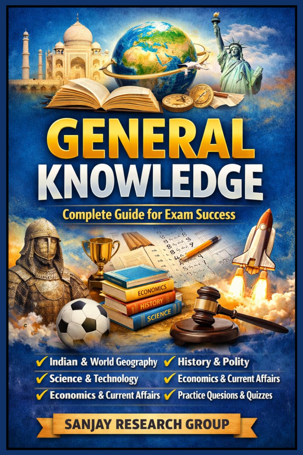 General Knowledge: Complete Guide for Exam Success (Exam Preparation Books By Sanjay Mandavi)